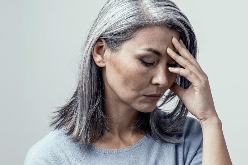A person experiencing widespread pain and fatigue